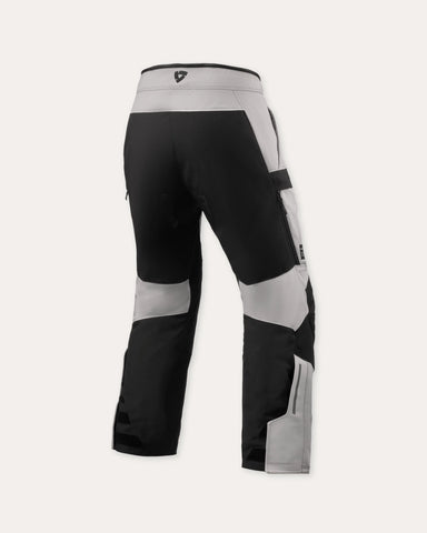 REV’IT! Offtrack 3 H2O Textile Motorcycle Trousers — Silver-Black