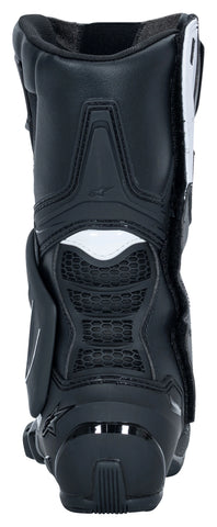 Alpinestars Stella SMX-6 V3 Women’s Motorcycle Boots — Black/White Sport Riding Boots with Female Fit, TPU Protection, and Track-Ready Comfort