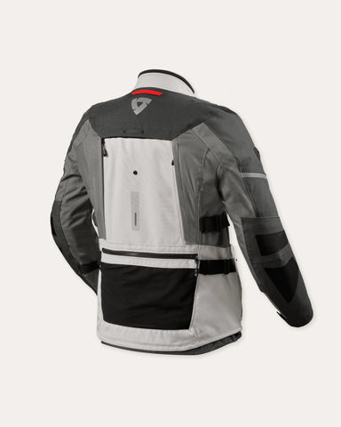 Jacket Sand 5 H2O — Silver / Anthracite Multi‑Season Adventure Textile Jacket