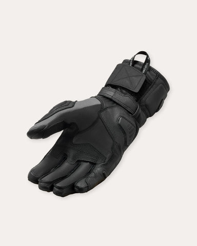 Sand 5 H2O Motorcycle Gloves – Black | Waterproof Adventure Riding Gloves with Knuckle Protection & All-Weather Performance