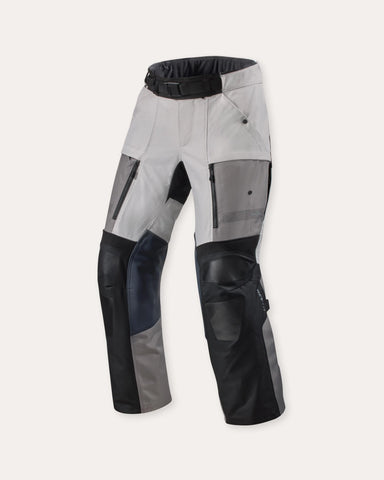Sand 5 H2O Silver-Black Motorcycle Textile Trousers – Waterproof Adventure Touring Pants with CE Protection