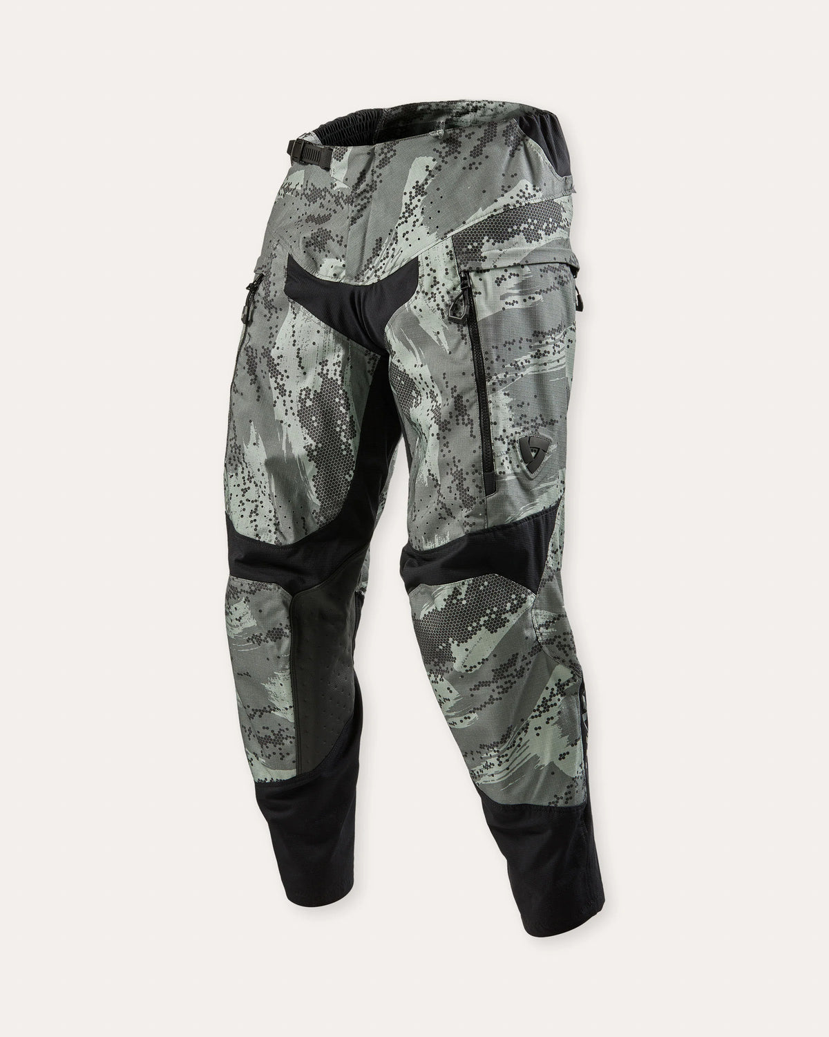 REV’IT! Peninsula Textile Motorcycle Trousers — Camo Grey