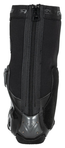 Dainese Axial 2 Motorcycle Boots — Black Racing Boots with Carbon & Aramid Protection, Groundtrax Sole, and Track-Ready Performance