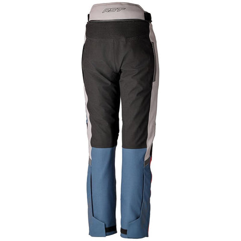 RST Pro Series Vulcan CE Textile Motorcycle Trousers 3580 (Silver/Blue) | Waterproof Adventure Trousers