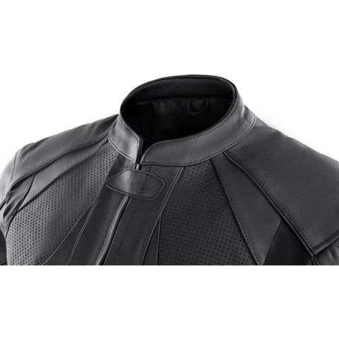 Transporter Black Men’s Leather Motorcycle Jacket - Professional CE-Armored Urban Gear