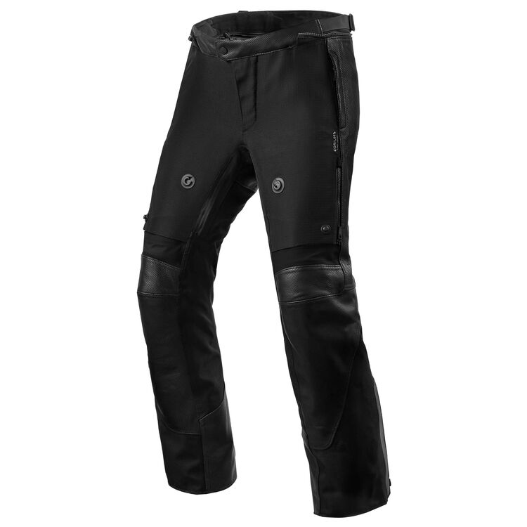 REV'IT! Valve H2O Leather Motorcycle Trousers| Waterproof CE-Certified Riding Trousers