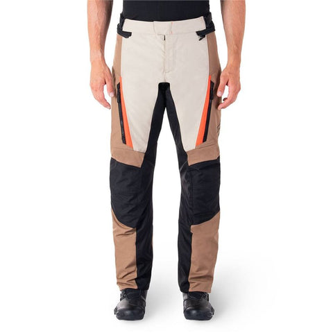 Alpinestars ST-1 WP Trousers (Khaki/Sand) | Waterproof CE Touring Motorcycle Pants