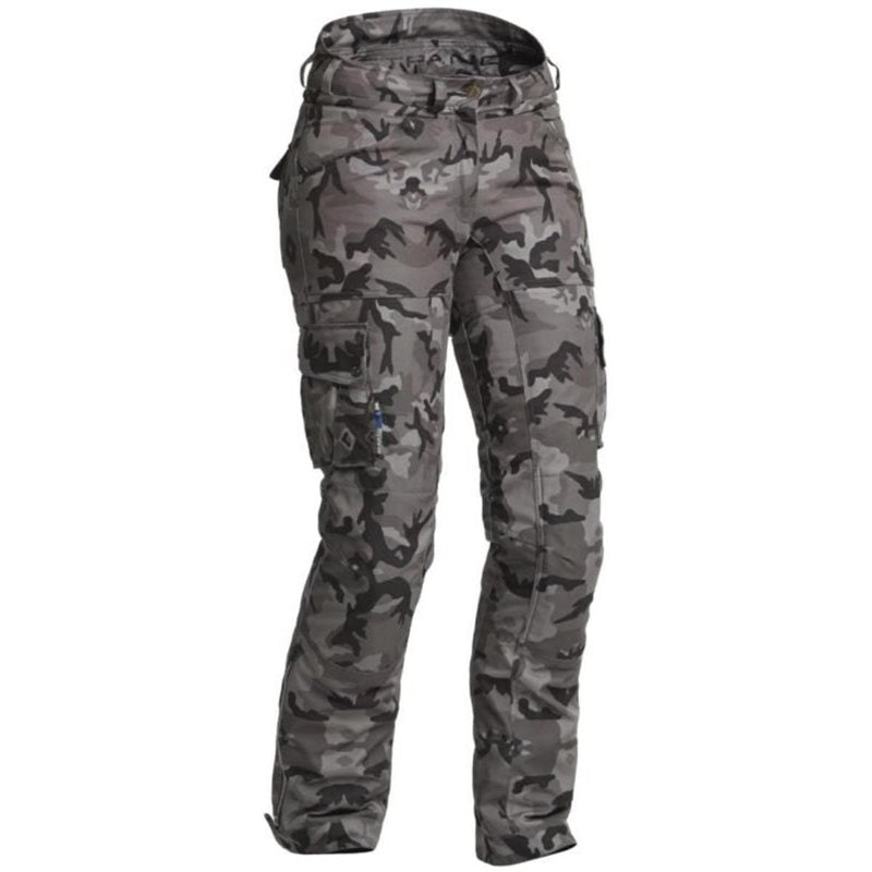Lindstrands Zion Textile Cargo Trousers (Camouflage) | CE Adventure Riding Pants
