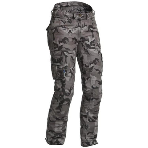 Lindstrands Zion Textile Cargo Trousers (Camouflage) | CE Adventure Riding Pants