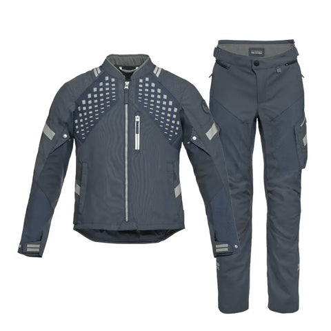 Men’s Aravis AIR Suit - BMW Motorrad Blue Grey Adventure Riding Suit