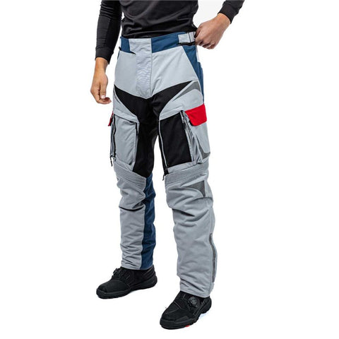 Vanguard CE WP Textile Motorcycle Trousers (Racing Grey – Short Leg) | Waterproof Riding Pants