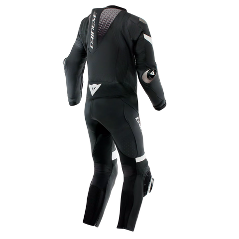 Perforated Full-Body Leather Racing Suit