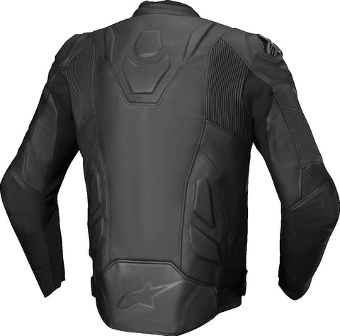 Alpinestars Black Dusk Motorcycle Leather Jacket