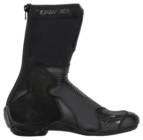Dainese Axial 2 Motorcycle Boots — Black Racing Boots with Carbon & Aramid Protection, Groundtrax Sole, and Track-Ready Performance