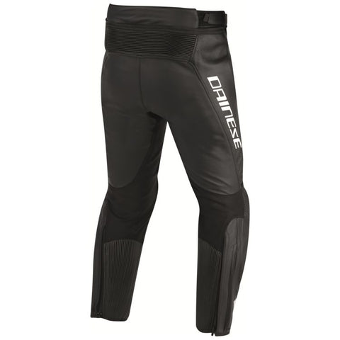Dainese Misano Leather Motorcycle Trousers — Professional CE-Certified Racing Pants