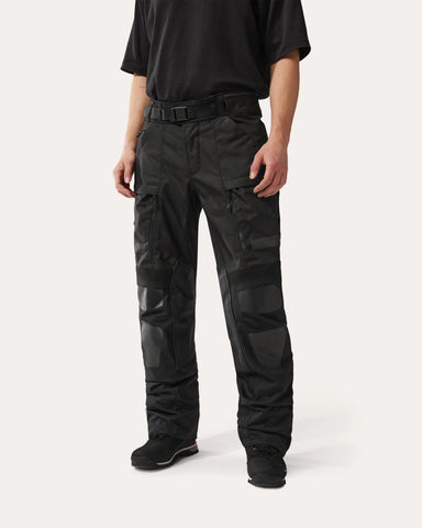 Sand 5 H2O Silver-Black Motorcycle Textile Trousers – Waterproof Adventure Touring Pants with CE Protection