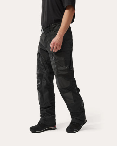 Sand 5 H2O Silver-Black Motorcycle Textile Trousers – Waterproof Adventure Touring Pants with CE Protection