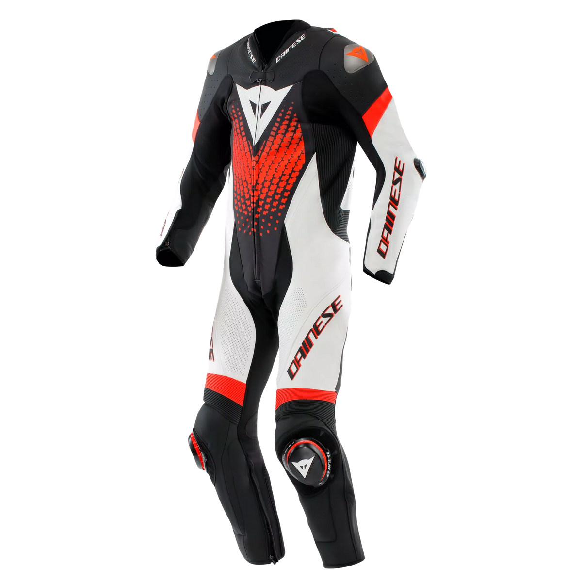 One-Piece Ventilated Leather Motorbike Suit