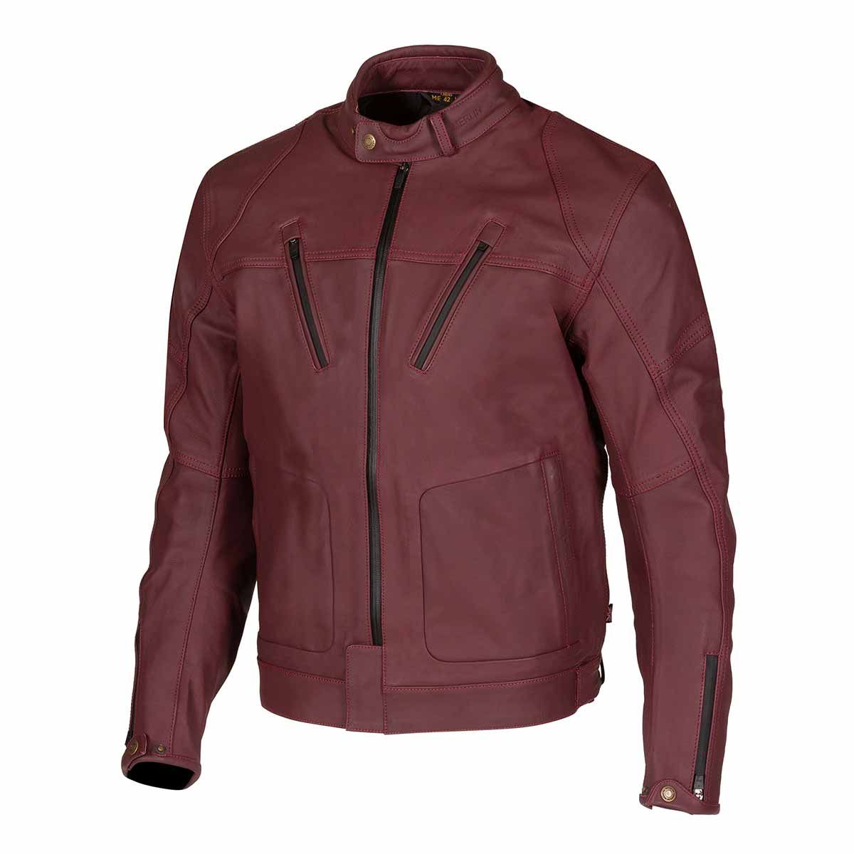 Oxblood WP Leather Jacket