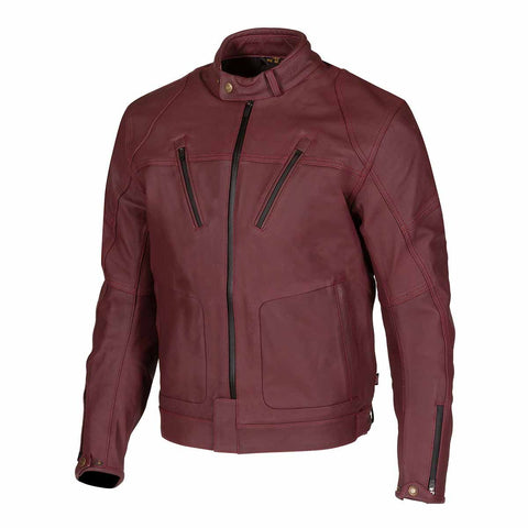Oxblood WP Leather Jacket