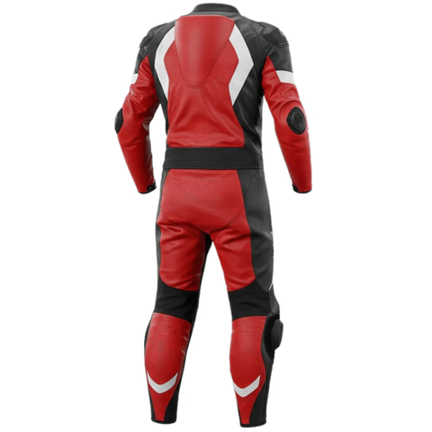 Ducati Leather Motorcycle Racing Suit with CE Armor Protection
