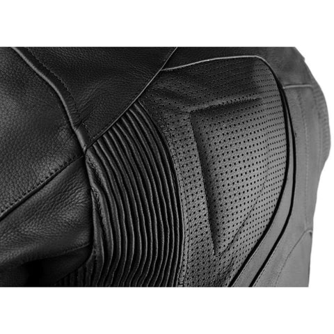 Transporter Black Men’s Leather Motorcycle Jacket - Professional CE-Armored Urban Gear