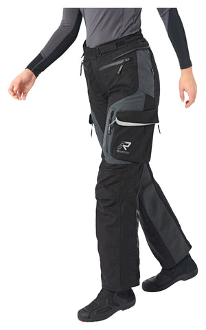 Rukka Rimorina Ladies Motorcycle Textile Trousers — Women’s Waterproof Touring Pants with CE Protection, Thermal Comfort, and All-Season Performance