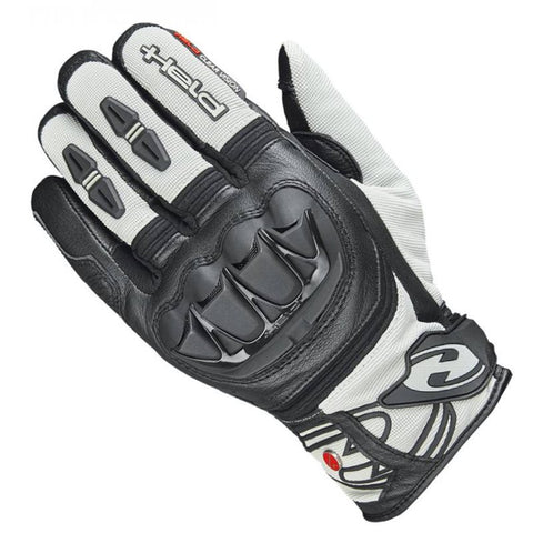 Held Sambia 2in1 Evo Gore-Tex Motorcycle Gloves – Grey/Black | Waterproof Adventure Touring Gloves with Dual-Chamber Technology