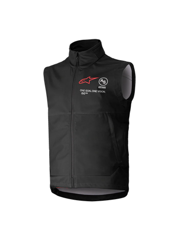 Alpinestars Youth Techstar Softshell Vest Black Kids Motorcycle Riding Windproof Lightweight Gilet