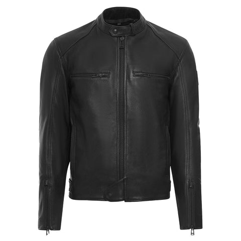 Black Broughton Leather Jacket