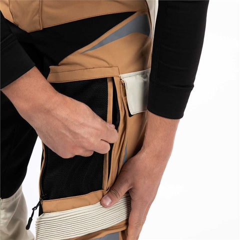 Vanguard CE WP Textile Motorcycle Trousers (Desert Sand) | Waterproof Riding Pants