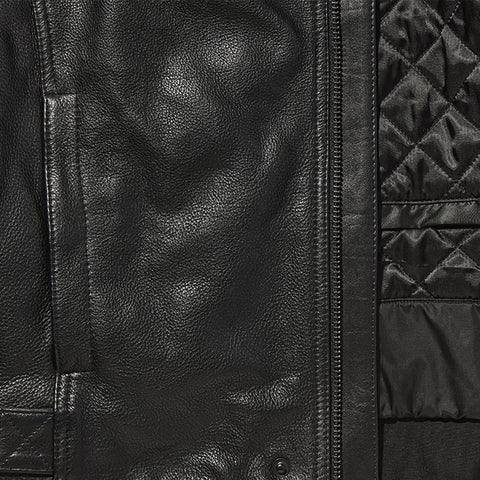 Black Broughton Leather Jacket