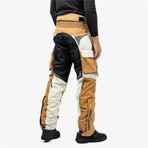 Vanguard CE WP Textile Motorcycle Trousers (Desert Sand) | Waterproof Riding Pants