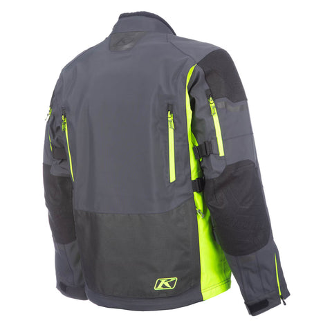 Klim Badlands Pro GORE-TEX Motorcycle Jacket — Asphalt / Hi-Vis