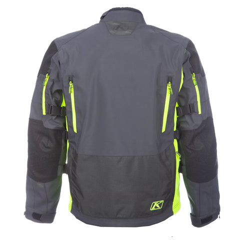 Klim Badlands Pro GORE-TEX Motorcycle Jacket — Asphalt / Hi-Vis