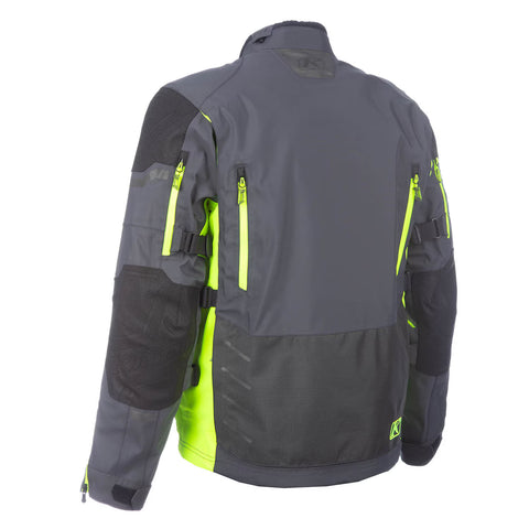 Klim Badlands Pro GORE-TEX Motorcycle Jacket — Asphalt / Hi-Vis