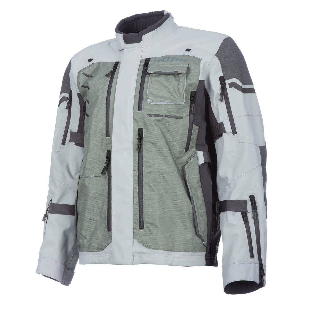 Klim Badlands Pro GORE-TEX Motorcycle Jacket — High-Rise / Monument