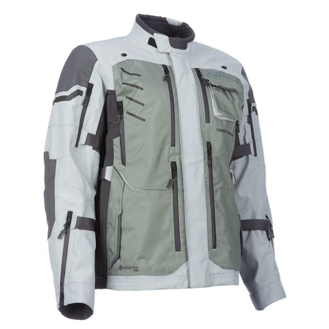 Klim Badlands Pro GORE-TEX Motorcycle Jacket — High-Rise / Monument