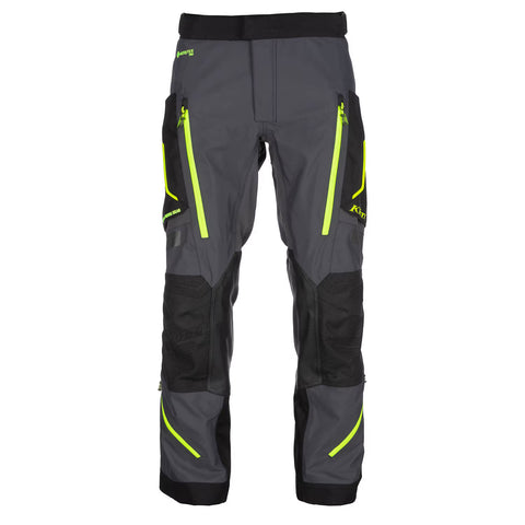 Klim Badlands Pro Gore-Tex Textile Trousers — Asphalt / Hi-Vis