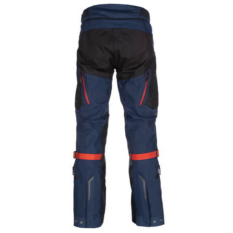 Klim Badlands Pro Gore-Tex Textile Trousers — Dress Blues / Red Oxide