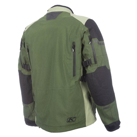 Klim Badlands Pro A3 GORE-TEX Motorcycle Jacket — Rifle Green / Oil Green