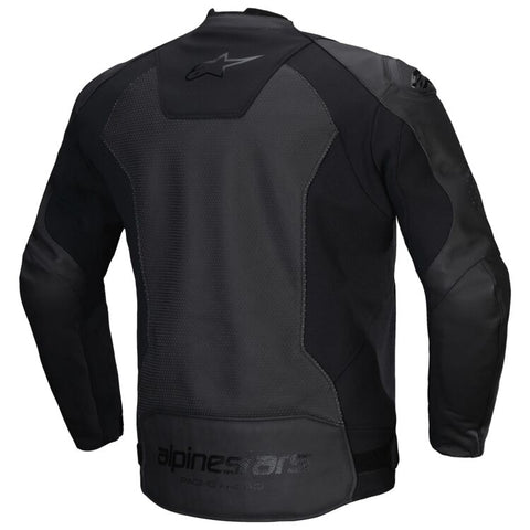 Alpinestars Faster V3 Airflow Black Leather Jacket