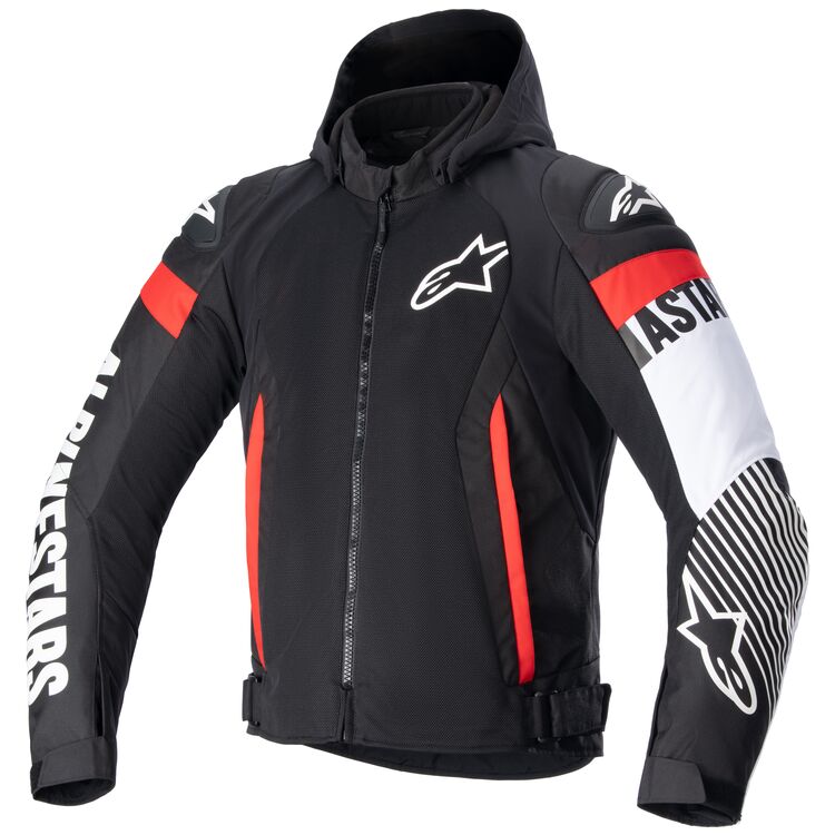 Alpinestars Zaca Air WP Black/Bright Red Jacket