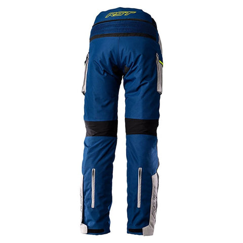 RST Endurance CE Motorcycle Trousers 2984 (Blue/Silver) | Waterproof Touring Riding Pants