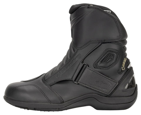 New Land Short Leather Motorcycle Boots | Short Riding & Touring Boots for Men