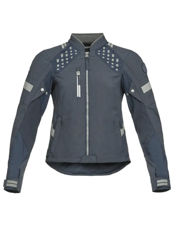 Women's Aravis AIR Suit - BMW Motorrad Blue Grey Adventure Riding Suit