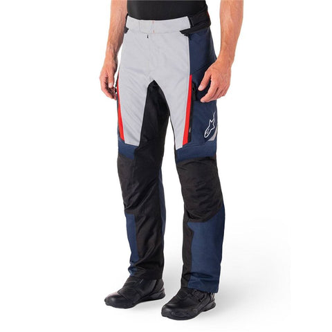 Alpinestars ST-1 WP Motorcycle Trousers (Dark Blue/Black/Red) | Waterproof Touring Trousers