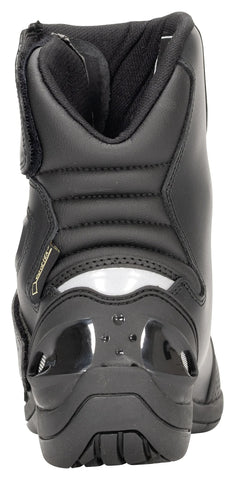 New Land Short Leather Motorcycle Boots | Short Riding & Touring Boots for Men