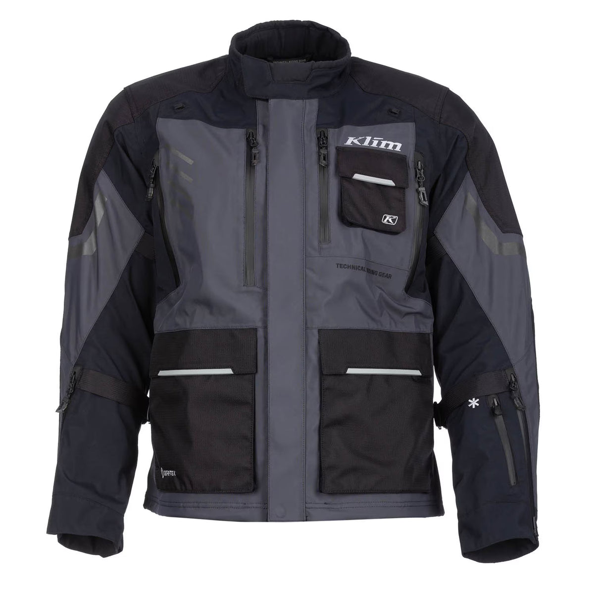 Klim Carlsbad GORE-TEX Motorcycle Jacket — Stealth Black