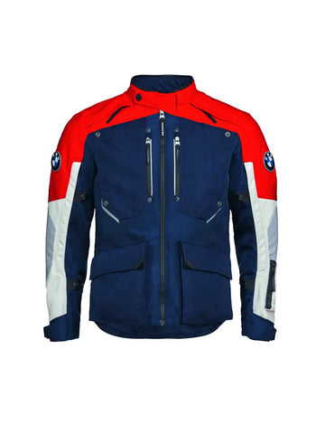 Men’s Rallye GTX Suit - Red / Blue | BMW Motorrad Adventure Riding Suit